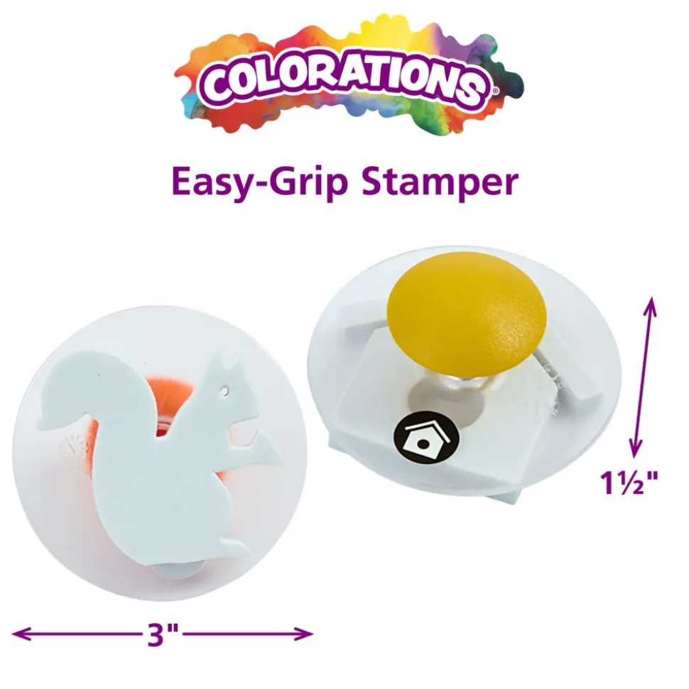 Colorations® Easy-Grip Stampers, Seasonal - Set of 14