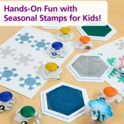 Colorations® Easy-Grip Stampers, Seasonal - Set of 14
