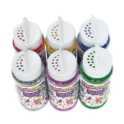 Colorations® Easy Shake Glitter - Set of 12, ea 3.5oz