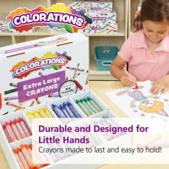 Colorations® Extra Large Crayons, Value Pack - Set of 200