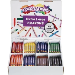 Colorations® Extra Large Crayons, Value Pack - Set of 200