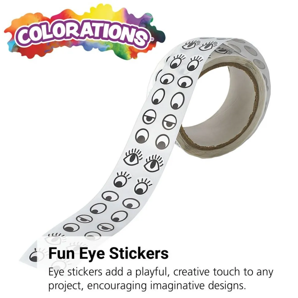 Colorations® Eye Stickers - 2000 Pieces