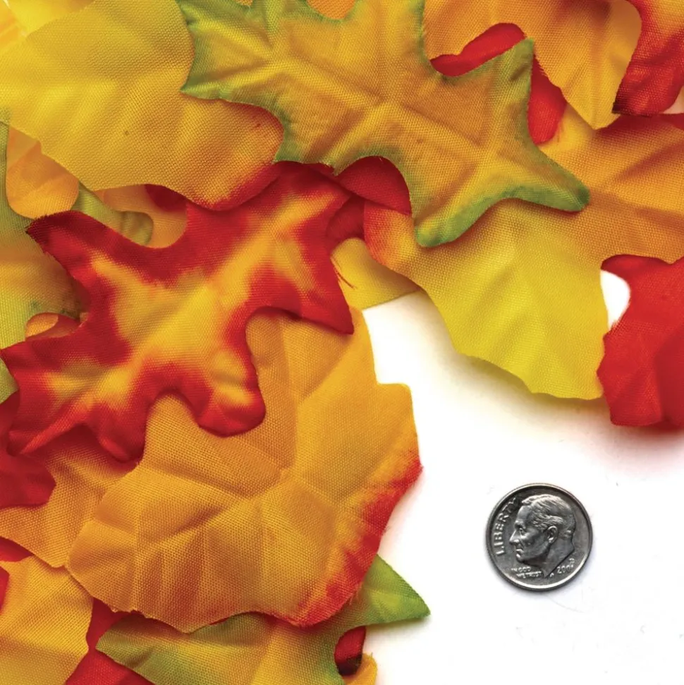Colorations® Fabric Fall Leaves - 200 Pieces