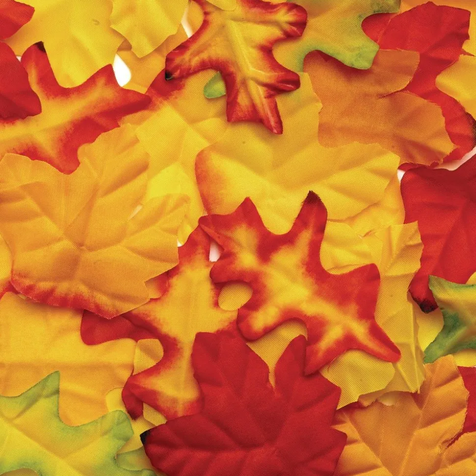 Colorations® Fabric Fall Leaves - 200 Pieces