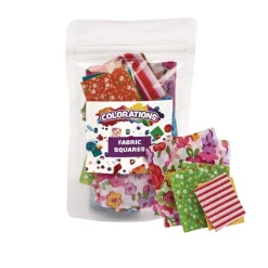 Colorations® Fabric Squares - 150 Pieces