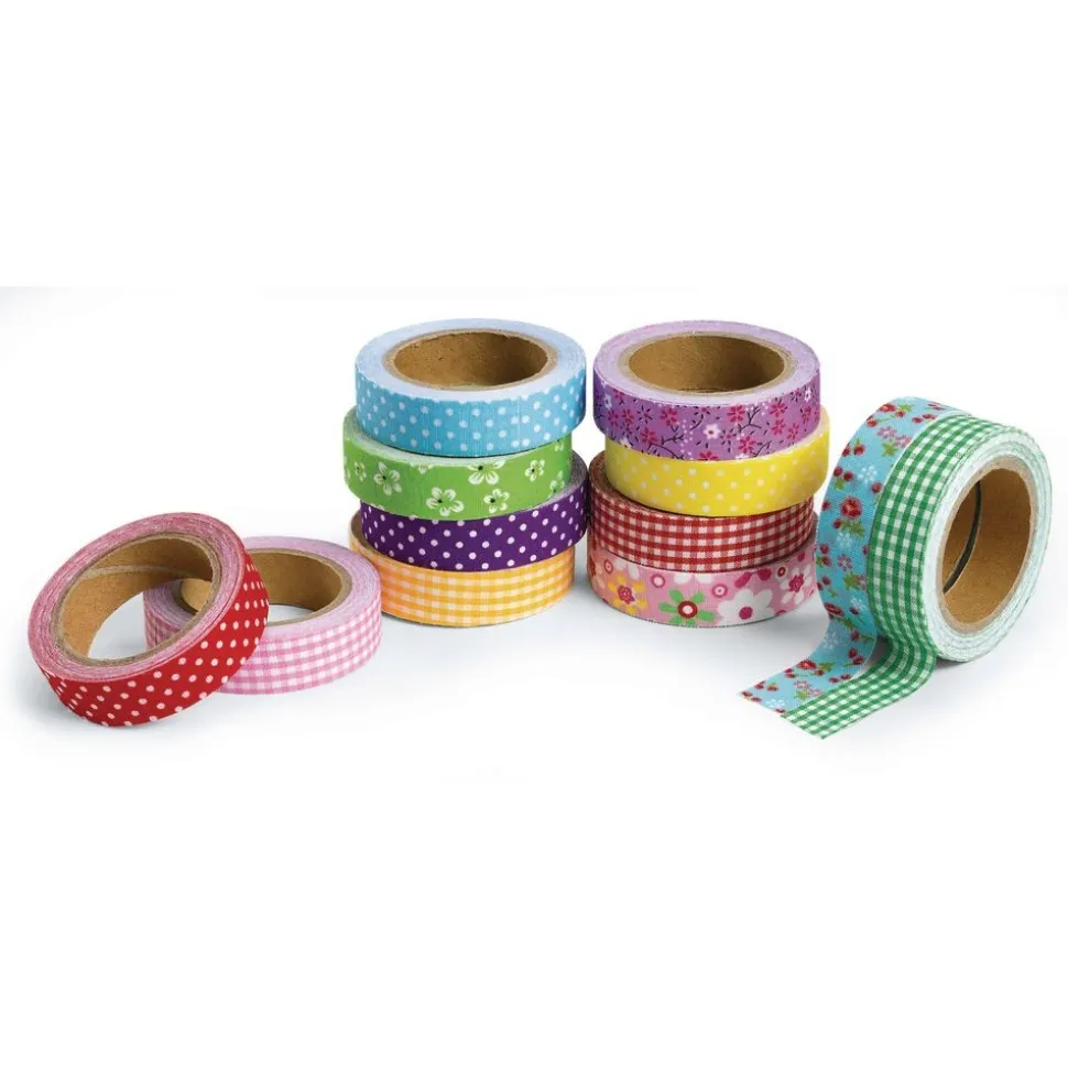 Colorations® Fabulous Fabric Tape - Set of 12