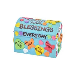 Colorations® Faith Based Blessings Box Craft Kit - Makes 12 Crafts