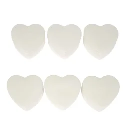 Colorations® Faith Based Ceramic Heart Box Craft Kit - Makes 6 Crafts