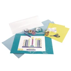 Colorations® Faith Based Menorah Craft Kit - Makes 12 Crafts