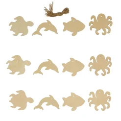 Colorations® Faith Based Ocean Life Ornaments Craft Kit - Makes 12 Crafts