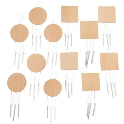Colorations® Faith Based Peace Wind Chimes Craft Kit - Makes 12 Crafts
