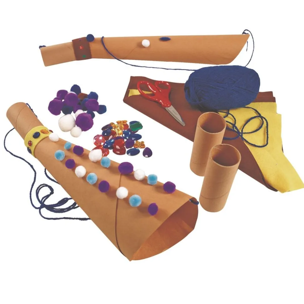 Colorations® Faith Based Shofar Craft Kit - Makes 24 Crafts