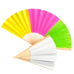 Colorations® Fantastic Blank Paper Fans - Set of 12