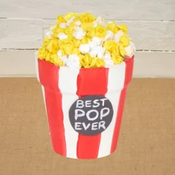 Colorations® Father’s Day “Best Pop” Flower Pot Craft Kit - Makes 12 Crafts