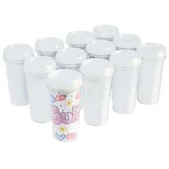 Colorations® Father’s Day Dad-On-The-Go Travel Mug Craft Kit - Makes 12 Crafts