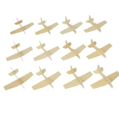 Colorations® Father’s Day Fly with Dad Airplane Craft Kit - Makes 12 Crafts