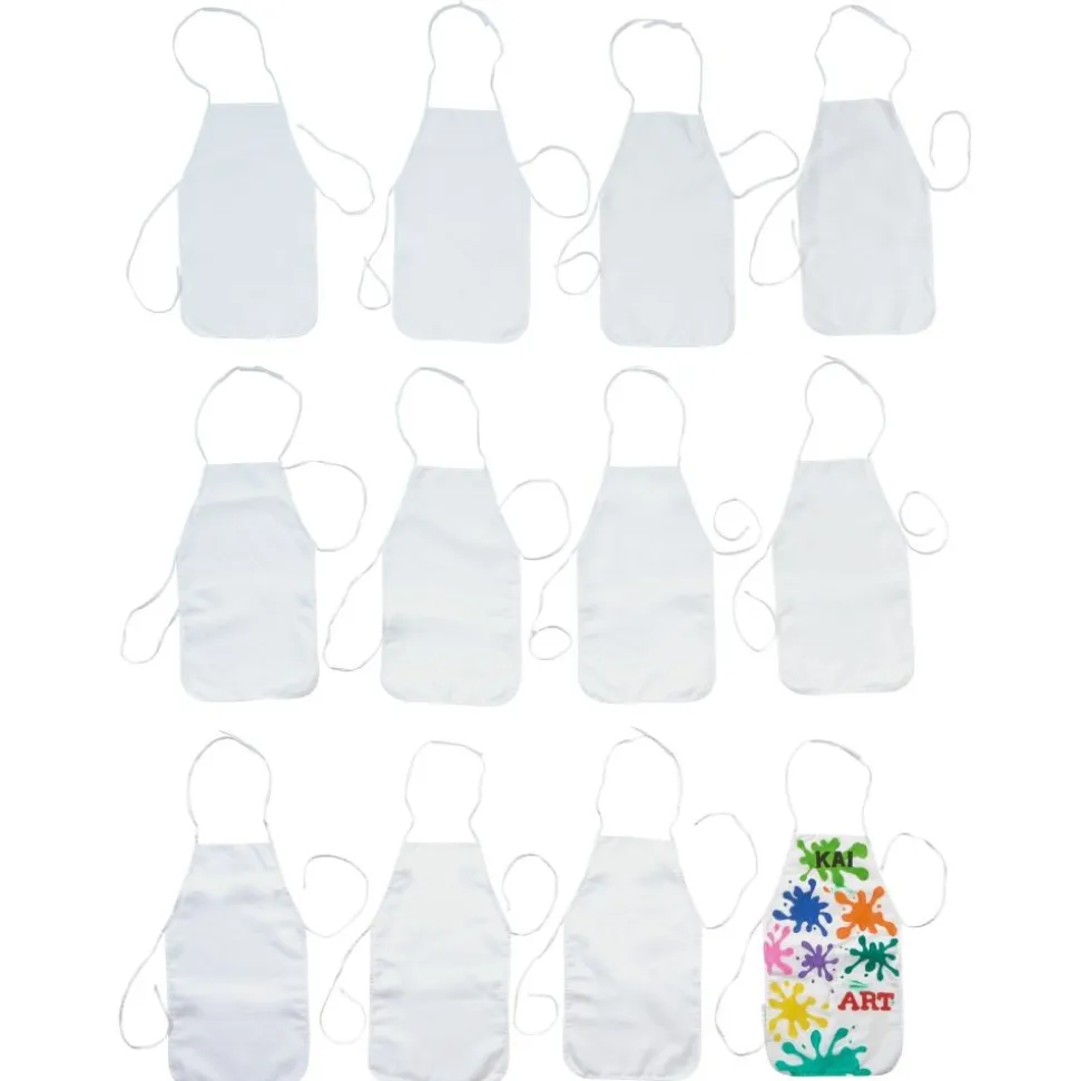 Colorations® Father’s Day Grill Helper Apron Craft Kit - Makes 12 Crafts