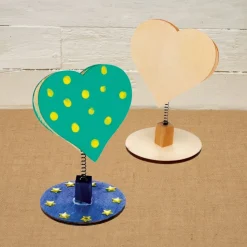 Colorations® Father’s Day Heart Note Holder Craft Kit - Makes 12 Crafts