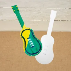 Colorations® Father’s Day My Dad Rocks Guitar Craft Kit - Makes 12 Crafts