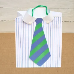 Colorations® Father’s Day Shirt & Tie Craft Bag Kit - Makes 24 Crafts