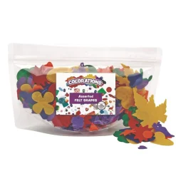 Colorations® Felt Shapes - 500 Pieces