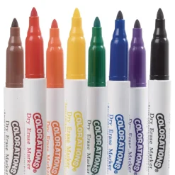 Colorations® Fine-Tip Dry Erase Marker - Set of 8