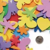 Colorations® Flowers, Hearts & Bug Foam Shapes - 500 Pieces