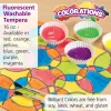 Colorations® Fluorescent Neon Simply Washable Tempera - Set of 7