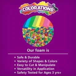 Colorations® Foam Sheets, 9" x 12" - Set of All 10