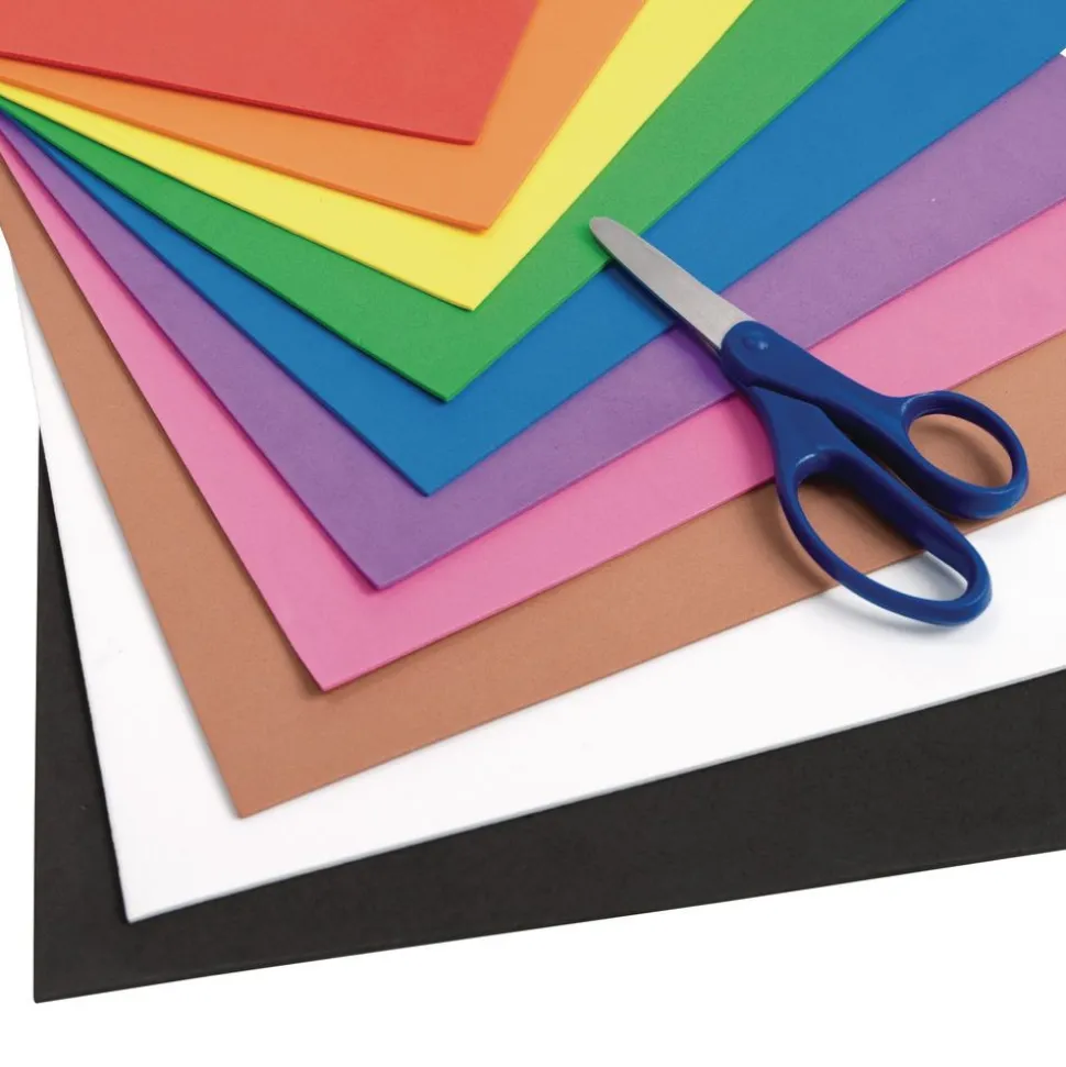 Colorations® Foam Sheets, 9" x 12" - Set of All 10