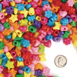 Colorations® Fun Shapes Pony Beads - 1 lb.