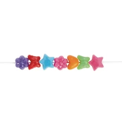 Colorations® Fun Shapes Pony Beads - 1 lb.