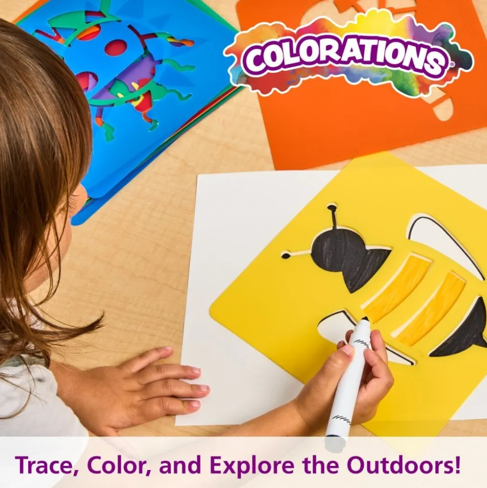 Colorations® Garden Stencils - Set of 12 Designs