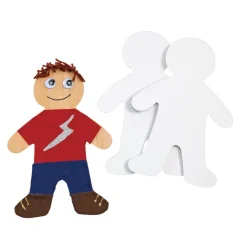 Colorations® Giant Person Shapes - 24 Pieces