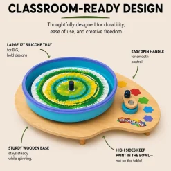 Colorations® Giant Spin Art Center
