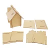 Colorations® Gingerbread House Craft Kit - Makes 6 Crafts