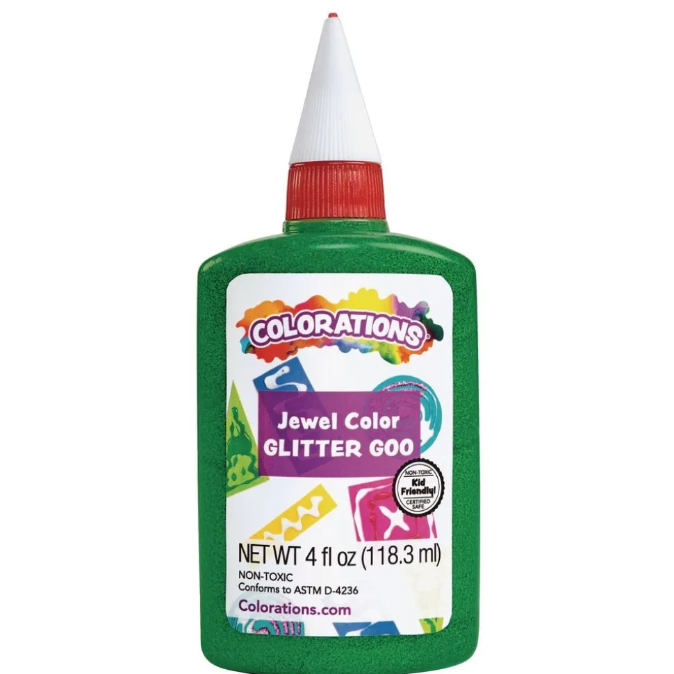 Colorations® Glitter Glue - Set of 6