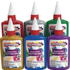 Colorations® Glitter Glue - Set of 6
