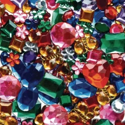 Colorations® Glittering Rhinestones Craft Jar