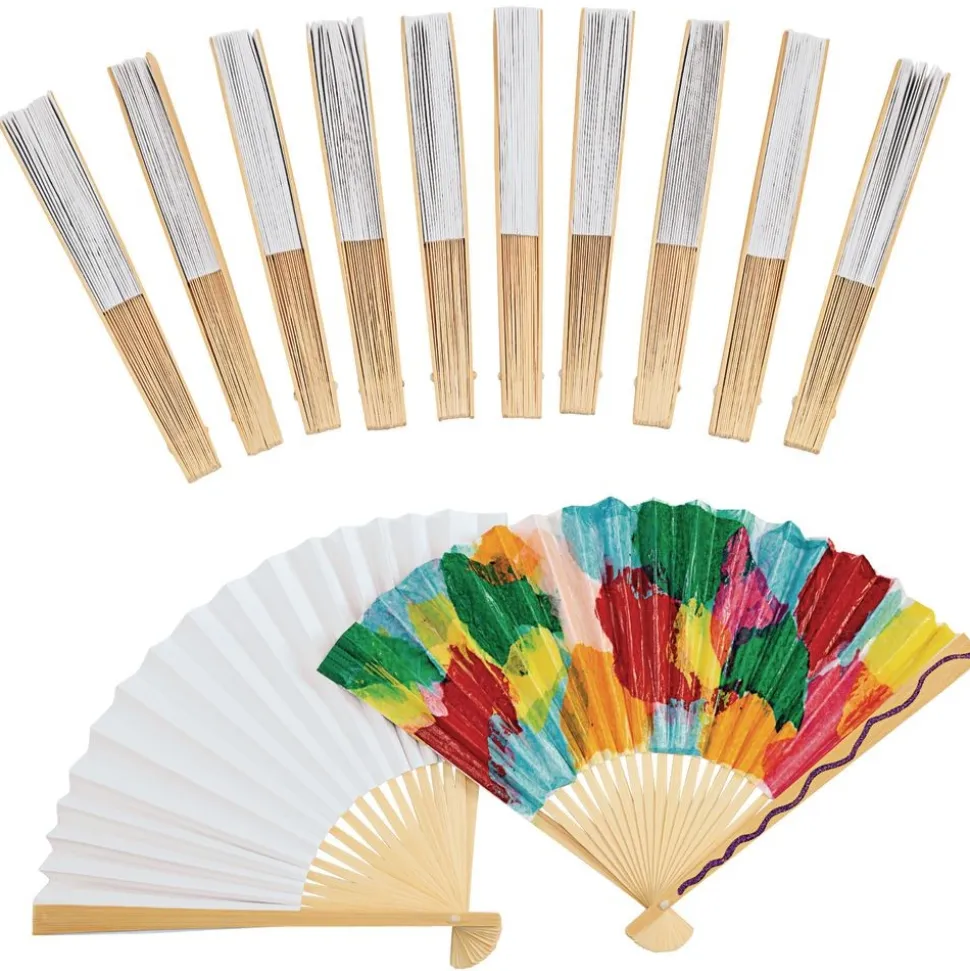 Colorations® Heart Breeze Fan Craft - Makes 12 Crafts