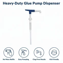 Colorations® Heavy-Duty Glue Pump Dispenser Kit - Set of 3
