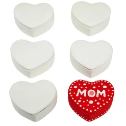 Colorations® Holiday Heart Keepsake Kit with Paint & Glitter