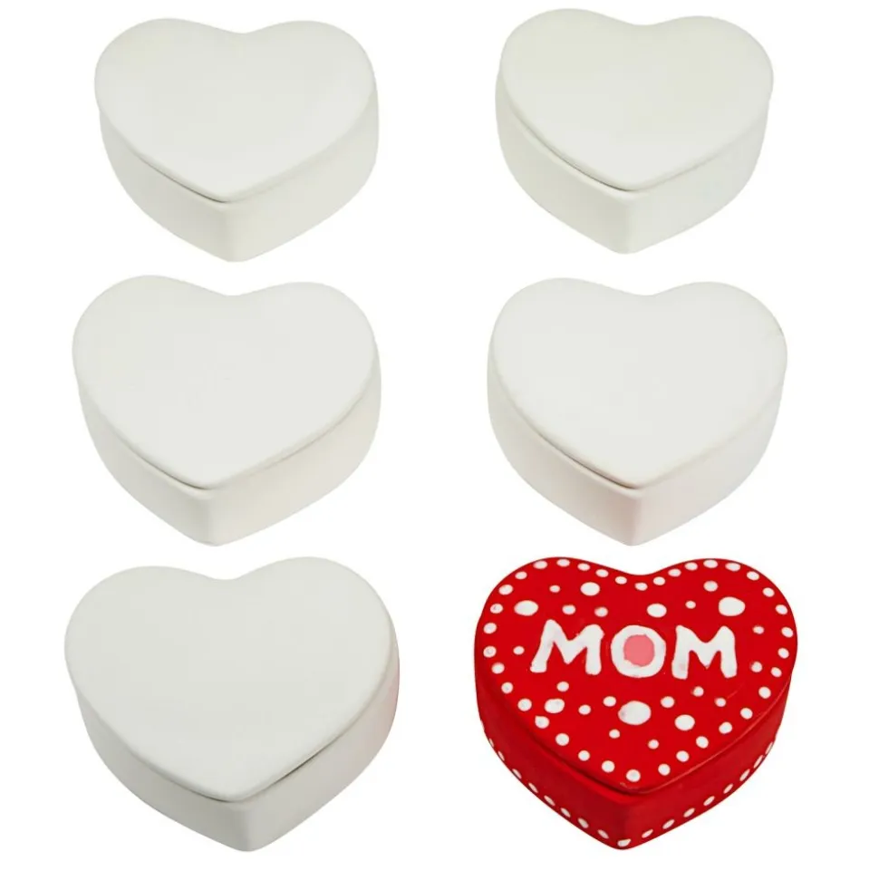 Colorations® Holiday Heart Keepsake Kit with Paint & Glitter