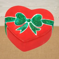 Colorations® Holiday Heart Keepsake Kit with Paint & Glitter