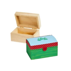 Colorations® Holiday Treasure Box Craft Kit - Makes 12 Crafts