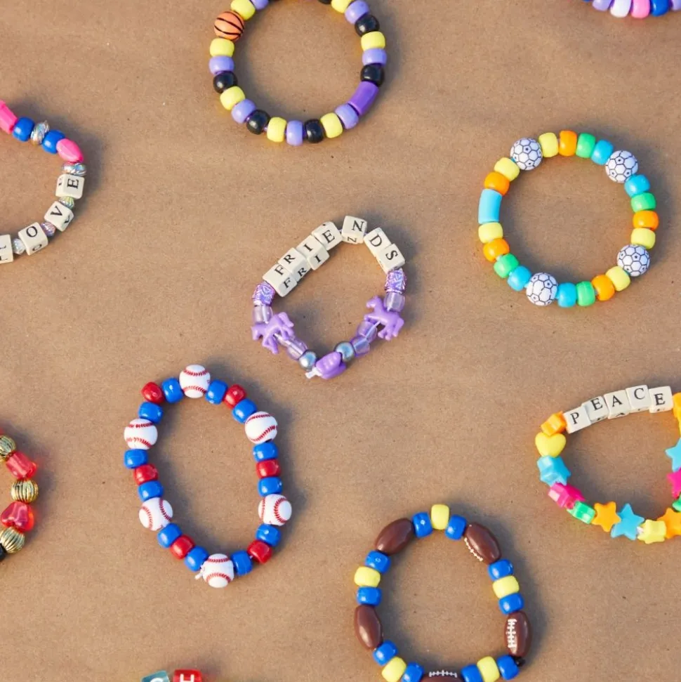 Colorations® Jumbo Alphabet Beads - 260 Pieces