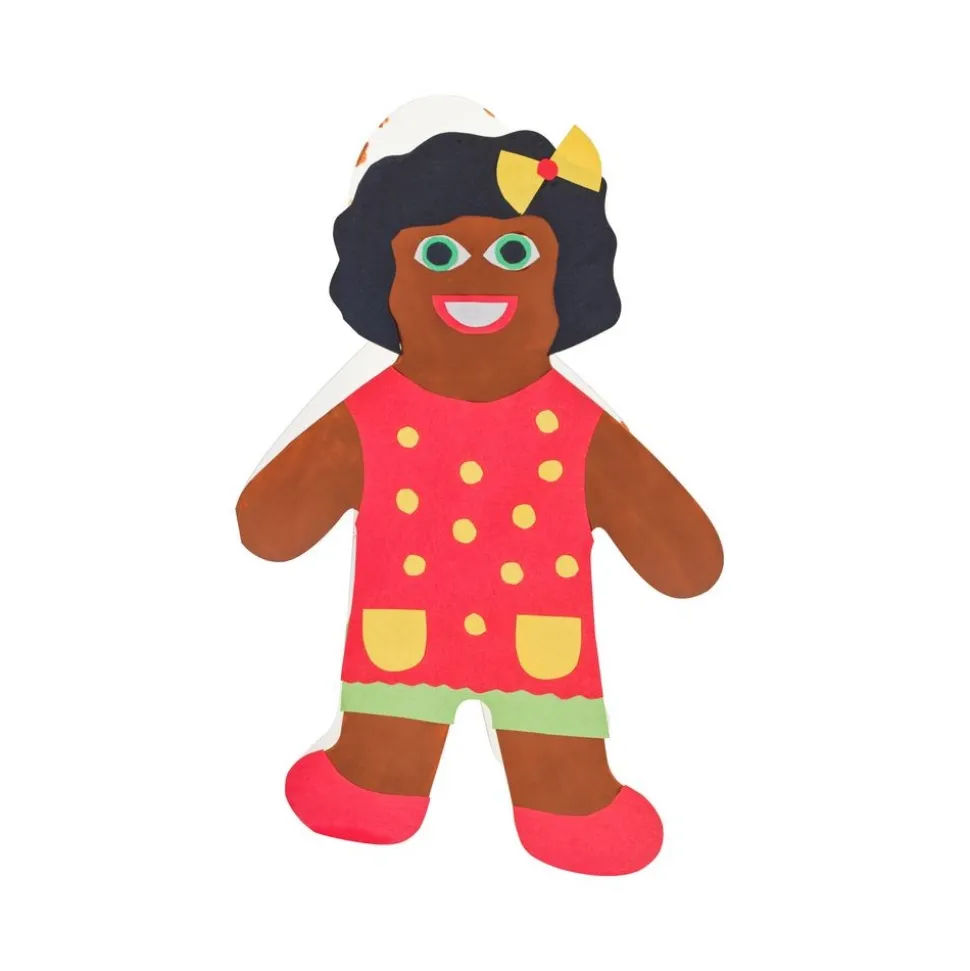 Colorations® Jumbo People Shape with Notepad - Set of 24