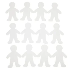 Colorations® Jumbo People Shape with Notepad - Set of 12