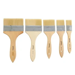 Colorations® Large Area Paint Brushes - Set of 5 Sizes