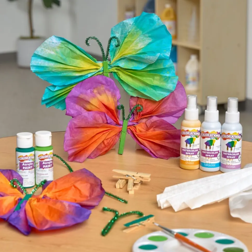 Colorations® Liquid Watercolor™ Little Texas Snowflakes - Set of 50